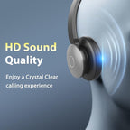 Earbay USB Headset with Microphone for PC, Headset with Mic, Computer Headset with Noise Canceling Microphone for Laptop, Wired Headphones with Mic for Work from Home/Call Center/Open Office