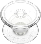 PopSockets Phone Grip with Expanding Kickstand, Adhesive Grip - Clear