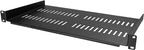 StarTech.com 4U Wall Mount Network Rack - 14 Inch Deep (Low Profile) - 19" Patch Panel Bracket & Server Rack Shelf - Universal Vented Cantilever Tray