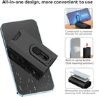 8 in 1 Electronic Cleaning kit - Keyboard Cleaner, Keyboard Cleaning Kit, Laptop Cleaner, Laptop Cleaning Kit, Electronic Cleaner Kit for Airpods Pro/Laptop/Phone(Give Away a Flannel Cloth) Black