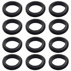 12 Pcs Rubber Grommets, 1-9/16" Inside Diameter 1-3/4" Drill Hole Rubber Wire Grommets O Ring Grommets for Wire, Firewall, Cables, Plugs, Automotive