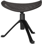 Footrest for Desk Adjustable Height 2-in-1 Function Rotatable Ergonomic Under Desk Footrest Ottoman Stool Rolling Leg Rest for Home Office (Gray)