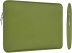 MOSISO Laptop Case 13.3 inch, 13-13.3 inch Laptop Sleeve Bag Compatible with MacBook Air/Pro 13 / Pro 14, HP Dell ASUS Lenovo Notebook, Neoprene Computer Sleeve Bag with Small Case, Chartreuse