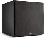 Polk Monitor XT12 Powered Sub - 12" Dynamic Balanced Woofer & 100W Class A/B Amplifier, Low-Resonance MDF Cabinet & Removable Grille, Dolby Atmos & DTS:X Compatible, Midnight Black