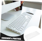 Acrylic Keyboard Dust Cover Clear Protective Hood for Mechanical and Standard Keyboards 87-104 Keys Waterproof Keyboard Protector for Home and Office