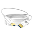 8K Fiber Optic HDMI Cable 100 FT, 8K@60Hz 4K@240Hz, Thin Extra Long HDMI Cable 48Gbps Ultra High Speed, Dynamic HDR, eARC, HDCP 2.2&2.3, 3D, Compatible for PS4/5/Xbox/TV/Laptop/Monitor