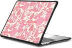CASETiFY Impact MacBook Air 13.6" (M2-M4) Case [Cushioned Impact Corners/Scratch-Resistant/Anti-Slip Grip] - Cheetah Paradise - Clear Black