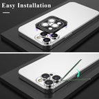 YWXTW Designed for iPhone 14 Pro Max Camera Lens Protector, for iPhone 14 Pro Camera Lens Protector, Individual Metal Anti Scratch HD Clear Case Friendly Tempered Glass Camera Cover, 1 Set (Silver)