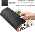 Modern Abstract Mouse Mat Square Waterproof Non-Slip Rubber Base MousePads for Office Laptop, 9.5"x7.9"x0.12" Inch