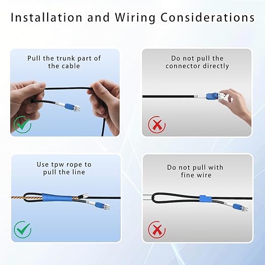 15M/49FT Outdoor Armored LC to LC Fiber Optic Cable, 4 Core OS2 Single Mode 9/125μm, Industrial TPU Jacket, OD 5mm, 4 Strands, SMF, Direct Burial, Heavy-Duty LC-LC Patch Cord for Harsh Environments