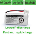 GEILIENERGY BT183342 BT283342 BT166342 BT266342 BT162342 BT262342 Battery Compatible with CS6114 CS6419 CS6719 CS6919 EL52300 CL80111 Cordless Handset Phone (Pack of 4)