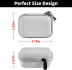 Portable Charger Power Bank Case for Swyop/for Feob/for Charmast/for JEJILL/for LanLuk/for VEGER/for iWALK/for Taegila/for Kuulaa and More Small Charging Battery Pack - Bag Only (White)