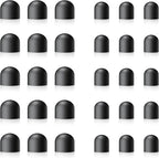 Rubber Tips for Stylus Pens (15 Pair, 0.2'' & 0.28'') Replacement nibs for Touch Screen Pen,Soft,No Scratches,Universal Stylus Ends