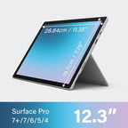 SenseAGE Magnetic Privacy Screen Protector for Surface Pro 12.3 inch (7+/7/6/5/4), Easy On/Off Privacy Filter, Anti-Blue Light, Glare, Laptop Screen Filter, Compatible with Surface Pro 12.3"