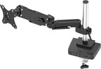 SABRENT Thunderbolt 4 Docking Station with Monitor Desk Mount, Gas-Lift Arm, 4 USB Ports, UHS-II Card Reader, Gigabit Ethernet, HDMI, DisplayPort, 8K/4K, VESA Mount for Monitors up to 32” (DS-T4WA)