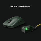 Pulsar Gaming Gears X2V2 mini Wireless Gaming Mouse, Founder's Edition, Ultra Lightweight 1.80 oz (51 g), Symmetrical, Optical Switch, 2.4 Ghz 1 ms, 26000 DPI, PAW3395 Sensor (Mini, Wireless, Green)