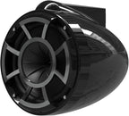 wet sounds Rev 8 Black V2 Revolution Series 8" Black Tower Speakers w/Fixed Clamp