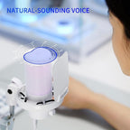 FEELWORLD VM1 White Gaming PC USB Microphone Condenser Mic with Noise Cancellation Mute RGB Light, Computer Accessories Gifts for Gamer YouTube Twitch Podcast Streaming Recording Online Chat PS4 PS5