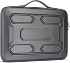 DOMISO 13.3 inch Laptop Sleeve with Handle Shockproof Computer Bag Waterproof EVA Protective Carrying Case for 13-13.3 inch Notebooks/13 MacBook Air/MacBook Pro Retina/Dell XPS 13/HP, Dark Grey