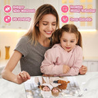 Personalized Puzzle Gifts for Mothers Day, Custom Photo Puzzle for Mom from Daughter Son Kids, Mom Gifts for Wife from Husband, Customized Presents for Mother's Day Birthday Christmas