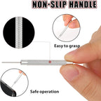 SIM Card Removal Pin, 15 Pcs SIM Card Tray Removal Tool Watch Chain Link Remover Pin Tools Smartphone Ejector Pins Needle Remover for All Models Cell Phone Ejector Opener