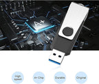 Aiibe 5 Pack 64GB USB 3.0 Flash Drive 64GB USB 3.0 Drive 5 Pack Thumb Drive Memory Stick USB Stick 64GB (5 Mixed Colors: Black Red Cyan Green Purple)
