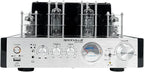 Rockville BluTube 70W Tube Amplifier Stereo Receiver, Bluetooth, EDR, Compact Design, Warm Sound, for Home Audio Enthusiasts