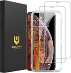 UNBREAKcable Screen Protector for iPhone XS Max and iPhone 11 Pro Max 2 Pack, 2.5D Tempered Glass for iPhone XS Max/11 Pro Max Anti-scratch, Anti-fingerprint, Bubble Free & Case-friendly