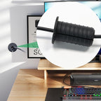 6pc Starlink Cable Grommet 3/4" Silicone Anti-Slip Waterproof Wall Hole Pass Through Split Cable Bushings for TV Wire Ethernet Cord, Starlink Cable Routing Kit Accessories,38mm/1.5"Ht, White