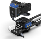 ZEAPON AXIS 80 Pro AXIS Multi-axis Motorized Camera Slider, 31''/ 80cm Professional DSLR Dolly Carbon Fiber Electric Track, Pan Heads for 360° Panoramic Time-Lapse Follow Focus Photography