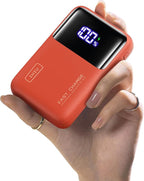 INIU Power Bank, 20000mAh 65W Ultra Small USB C Laptop & Phone Portable Charger, Fast Charging Flight Cruise Ship Family Essentials Traveling Battery Pack for College Students Teen Boys Girls, Orange