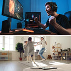 KabelDirekt – Headset Extension Cable – 15ft – Headphone Extension Cord with Break-Proof Metal Plug for Gaming Headsets & Headphones with Microphone, TRRS, 4-Pole, 3.5mm Male to Female