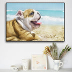 Custom Puzzle, Personalized Puzzle for Photos, Customized Puzzle 120/200/300/500/1000/1500 Pieces for Family, Christmas, Pet, Birthday, Wedding Gift
