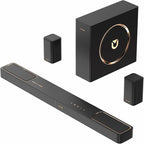 ULTIMEA 5.1.2ch Sound Bar with Dolby Atmos, Surround Sound System for TV with 2 Surround Speakers, Sound Bar for Smart TV, Soundbar with Subwoofer for Home Theater, BT 5.4, HDMI eARC, Skywave F40