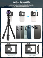 MIAO LAB 20-60X Zoom Telephoto Lens, High Power Telephoto Mobile Cell Phone Lens with Tripod & Universal Phone Clip, for iPhone 16/15/14/13 Series, Samsung, Android Phone and Most Smartphone