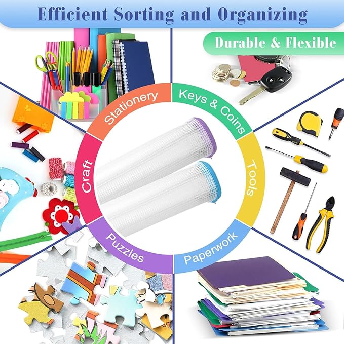 Jetec 32 Pcs Mesh Zipper Bags Toy Storage Bikini Organizer Bag Bolsas Para Guardar Trajes De Baño Waterproof Zipper Reusable Pouch Puzzle Multipurpose for Storage Office(Classic Color,9.5 x 4.5 Inch)