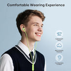 Wired Earbuds with Microphone 5 Pack, in-Ear Headphones with Heavy Bass, High Sound Quality Earphones Compatible with iPad, Laptop, MP3, Android Smartphones, Fits All 3.5mm Jack Device