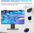 Magnetic 27 Inch Privacy Screen for Computer Monitor 16:9 Aspect Ratio, Hanging Removable Anti-Blue/Glare Protector Film, Anti Spy Desktop Security Private Filter 27in