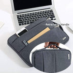 Voova Laptop Sleeve Carrying Case 15.6 16 Inch,Slim Computer Cover Bag Compatible with MacBook Pro 15/16, Dell xps 15,15-16 Inch HP Dell Asus Acer Laptop, Dark Grey