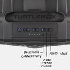 Turtlebox Original Gen 3: Portable Outdoor Bluetooth Speaker – Ultra-Loud (120dB), Waterproof (IP67), Rugged, Impact-Resistant, 3-Day Battery | Party Mode: Unlimited Pairing for Stereo Sound, Gray