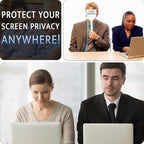 Magnetic Privacy Screen for MacBook Pro 15 Inch (2016-2019), Removable Anti Blue Light Glare Peep Filter Black out Screen Protector for Mac 15In Laptop Model (A1707, A1990)