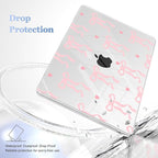 Case for MacBook Air 15 Inch 2025 2024 2023 Release M4 A3241 M3 A3114 M2 A2941, Hard Shell with Screen Protector & Keyboard Cover, Compatible with Touch ID, Bow