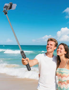 70'' Automatic Tripod, Extendable Selfie Stick Phone with Magnetic Remote & 1/4" Screw Camera Tripod Lightweight Travel Tripod for Cell Phone Compatible with iPhone 16/15/14/13/12/Android