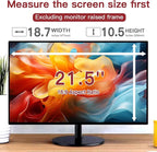 2 Pack 21.5 Inch Privacy Screen for Computer Monitor, Eye Protection Anti Glare Computer Screen Cover, Removable Anti-Scratch Computer Screen Privacy Shield for 21.5'' 16:9 Aspect Ratio Monitors