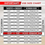 24 Inch 16:9 [2 Pack] Computer Privacy Screen Filter for Monitor - Privacy Shield and Anti-Glare Protector