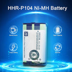 4PACK Cordless Phone HHR-P104 3.6V 830mAh Battery NI-MH AAA Rechargeable Battery for for Cordless Phones