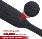 Heat Shrink Wire Loom 2:1 Shrinkable Braided Cable Sleeve 1/4 Inch ID-46ft Abrasion Protection Flexibility Fabric Wiring Harness Cover Sheath