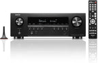 Denon AVR-S770H 7.2ch 8K Smart AV Receiver with Voice Control and DTS:X with 6 Year Amber Protection Plan (2023)