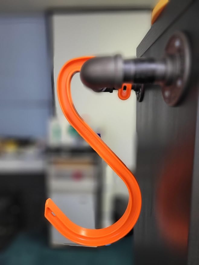 HIGH 5 Hook Grande - Heavy Duty, Industrial Safety Hook for Hanging Cables, Cords, Hoses and Welding Leads. 250 lb Capacity (Box of 20)