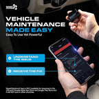 BLCKTEC 410 Bluetooth OBD2 Scanner for iPhone & Android, No Subscription Fee, OBDII Car Code Reader, Diagnose Check Engine Light, Supports OBD2 Compliant Vehicles 1996 and Newer